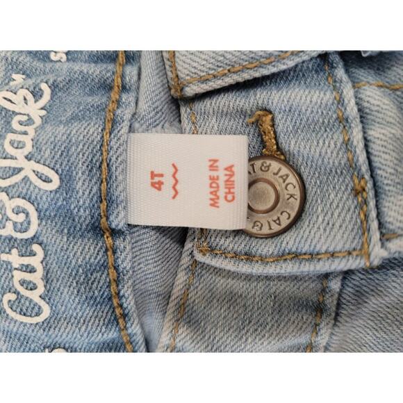 Cat & Jack Zara Toddler Girls set of 3 Outfits size‎ 4t Pants and Shirts #7 - Picture 5 of 6